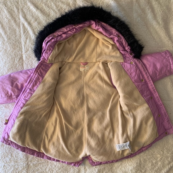 Pretty J.Crew Crewcuts Purple Coat Outerwear Puffer Toddler Girl Sz 3 - Picture 4 of 10